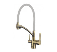 Смеситель для кухни с подключением к фильтру Savol S-L1805C-04, бронза