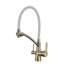 Смеситель для кухни с подключением к фильтру Savol S-L1805C-04, бронза