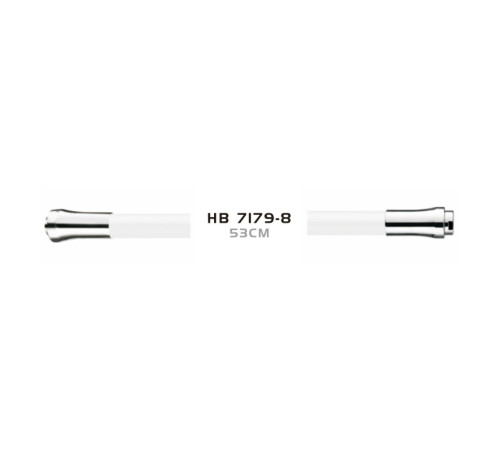 Гибкий излив для кухонного смесителя Haiba HB7179-8, белый