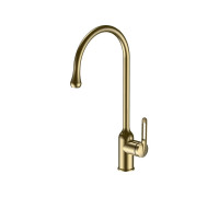 Смеситель для кухни Haiba HB41830-5, матовое золото