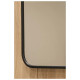 Зеркало Silver Mirrors Brava 600х800 (алюм. профиль, цвет черный, гор/вер.)