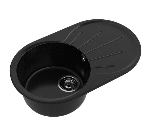Кухонная мойка GranFest RONDO 750L, черный