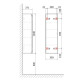 Пенал (33см) RAVAL Децент Dec.04.110/P/A/RL, антрацит