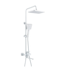 Душевая система Shevanik S6136C, белый
