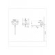 Смеситель для ванны Bravat Stream-D F637163C-01A, хром