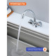 Смеситель для кухни Prohanss P12.41, хром