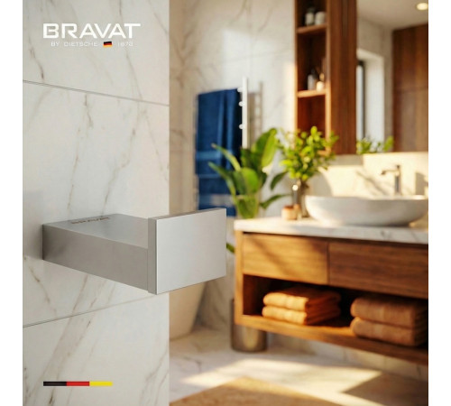 Крючок для ванной комнаты BRAVAT D7357C-SW, хром