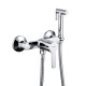 Гигиенический душ со смесителем FRAP F2041, хром