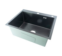 Мойка для кухни Fmark FSC5545Q, графит