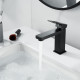 Смеситель для раковины Raffine F0196H, черный