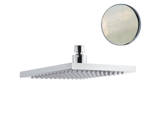 Верхний душ Webert AC1012345BRASS, никель