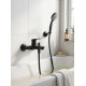 Смеситель для ванны Fiore KEVON BLACK MATT 81NN8150, черный
