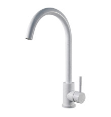 Смеситель для кухни Esko Kitchen K45 White, белый