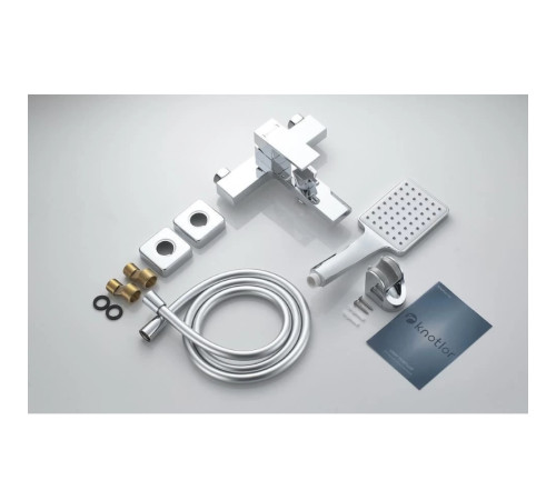 Смеситель для ванны Knotlor KN-22, хром