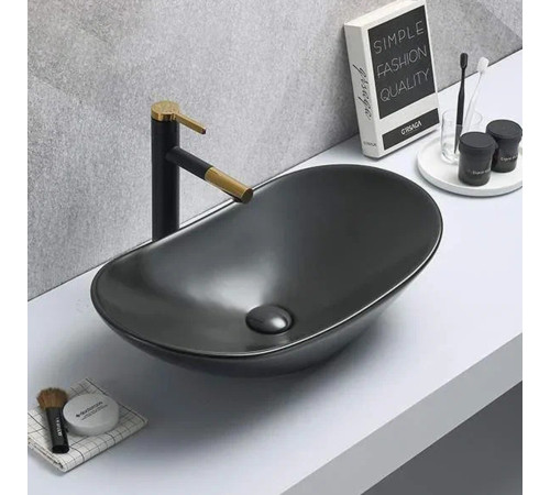 Раковина чаша Velvex 7811AMB, черный