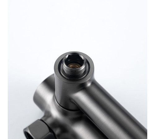 Смеситель для ванны GAPPO G3206-9, оружейная сталь