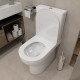 Унитаз напольный Maretti София безободковый с микролифтом, SF10NBM50-844, белый