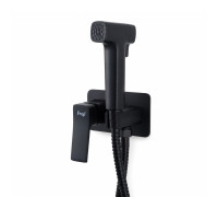 Гигиенический душ со смесителем FRAP F2084-6, черный