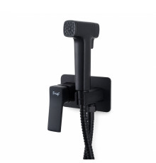 Гигиенический душ со смесителем FRAP F2084-6, черный