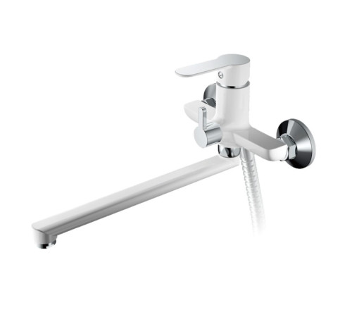 Смеситель для ванны Haiba HB22557-8, белый