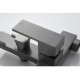 Смеситель для ванны Knotlor KN-22/GM, вороненая сталь