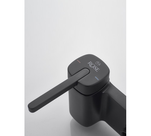 Гигиенический душ со смесителем Rose R315H, черный