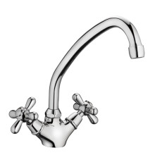 Смеситель для кухни Haiba HB4125, хром