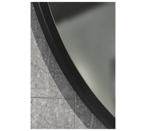 Зеркало Silver Mirrors Glory D700 (металлическая рама, цвет черный)
