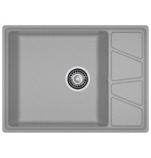 Кухонная мойка GranFest VERTEX 680L, серый
