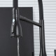 Смеситель для кухни с гибким изливом и подключением фильтра GAPPO G4399-76, черный