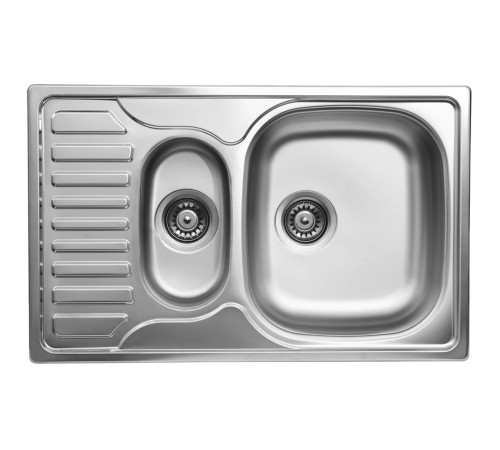 Кухонная мойка UKINOX Комфорт COL780.490 15GT8K 1R, 49*78