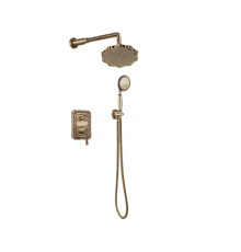 Душевая система встраиваемая Bronze de Luxe WINDSOR 10138F, бронза