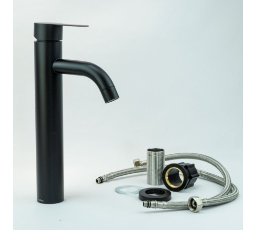 Смеситель для раковины Fmark FS8211H, черный