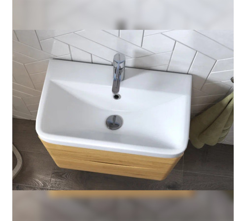 Тумба под раковину подвесная Velvex Clay tp.CLA.9595.60.2Y дуб верона, 60 см