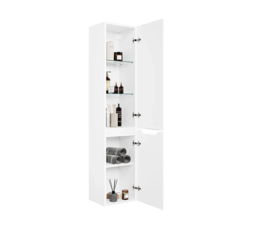 Пенал (33см) RAVAL Статик Sta.04.150/P/W, белый