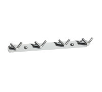 Планка с крючками Savol S-007224, хром