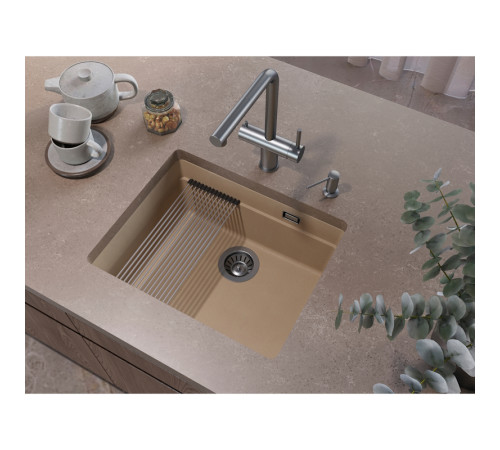 Кухонная мойка Grandex Aqua Comfort 500203, бежевый