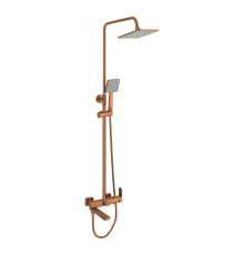 Душевая система Fmark FS8745-22HB, розовое золото