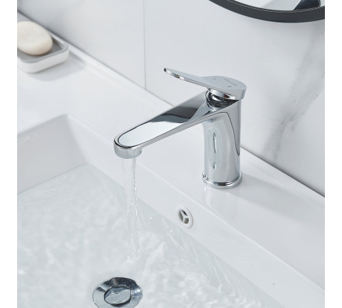 Смеситель для раковины Shevanik S6201, хром