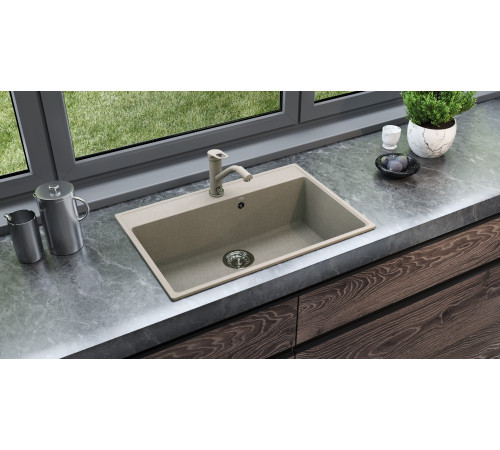Кухонная мойка Ulgran Quartz Forte 760-03, десерт