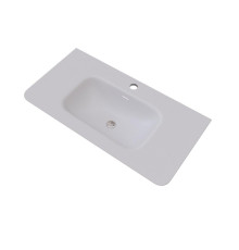 Раковина встраиваемая Knotlor ГРАЦИЯ FWB110900WY, матовый белый, 90 см
