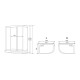 Душевая кабина Timo Standart T-5502L, 120x85x220
