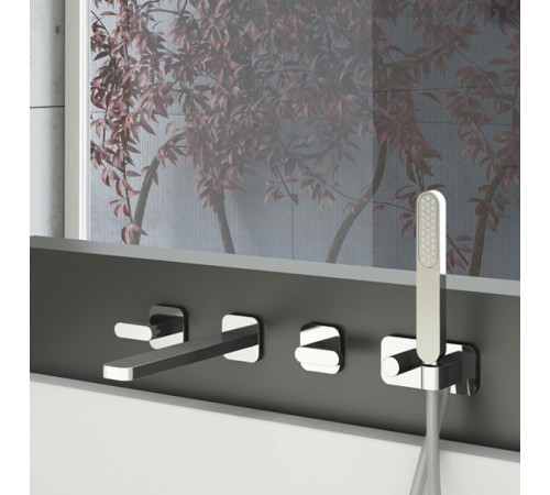 Смеситель для ванны Webert Living LV720901015, хром