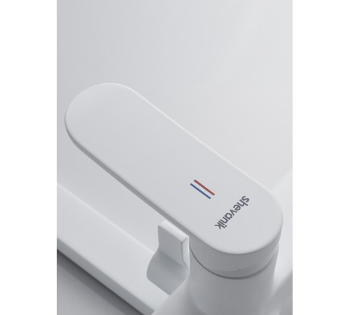 Смеситель для ванны Shevanik S4522C, белый
