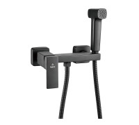 Гигиенический душ со смесителем Rose R2805H-1, черный