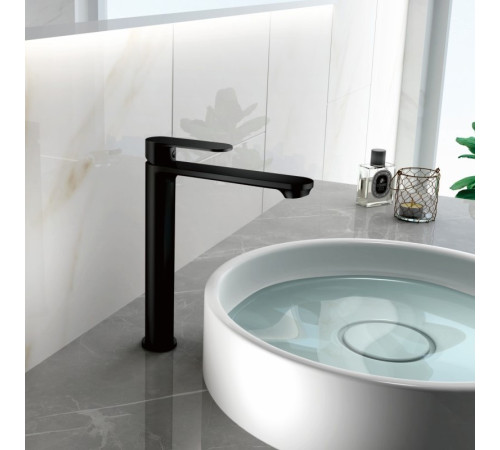 Смеситель для раковины Haiba HB11590-7, черный