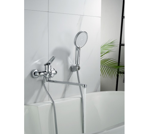 Смеситель для ванны Shevanik S4722, хром