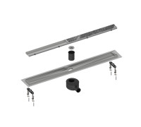 Душевой лоток (двухсторонняя решетка) TIMO Drain System DS230208/00, хром