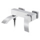 Смеситель для ванны Grocenberg GB8007WC, белый, хром