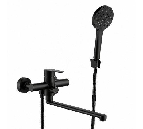 Смеситель для ванны FRAP F22801-26, черный